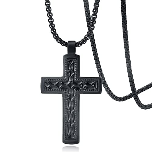 YAMI Angel Wings Dragon Pendant 316 Stainless Steel Necklace