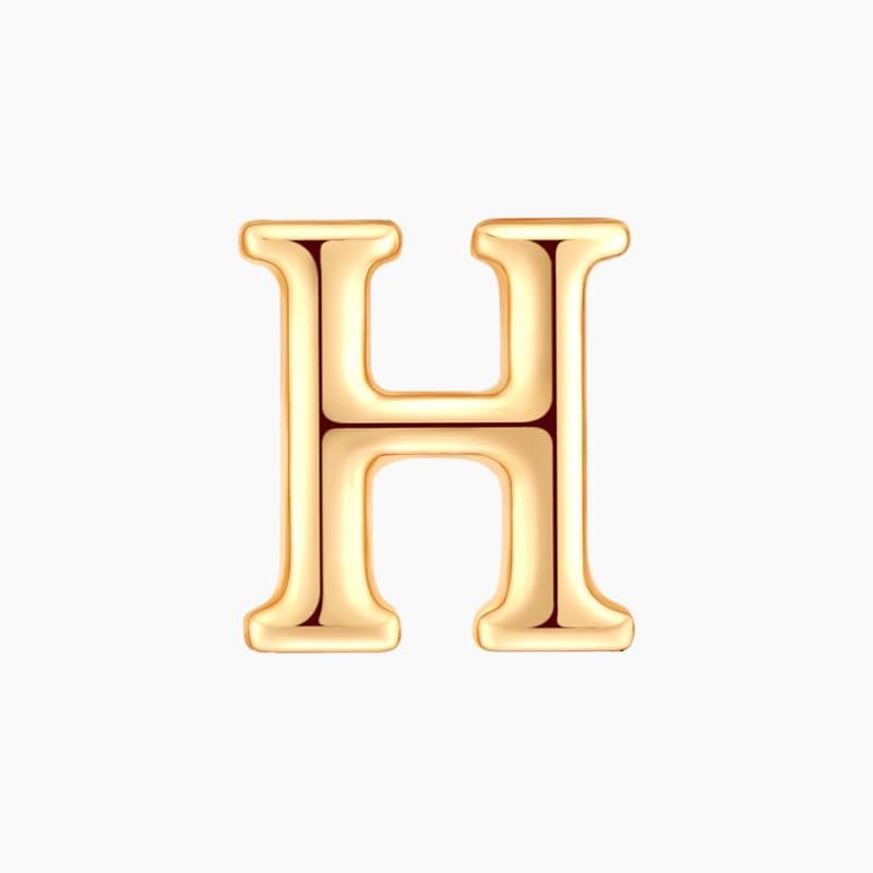 M MOOHAM Initial Bracelets for Women - Personalized Gold Letter Charm Jewelry