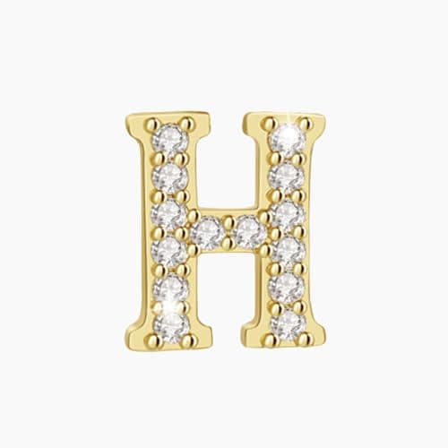Turandoss Gold Heart Initial Necklace for Women