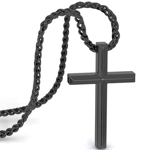 Serasar Premium Men's Stainless Steel Necklace | Waterproof & Secure Clasp | 3 Color Options | Jewelry Box Included
