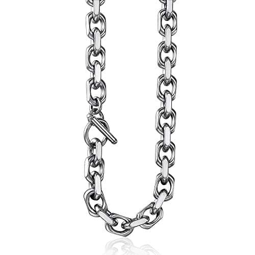 Trendsmax Stainless Steel Necklace - 18-26 inch Rolo Link Chain
