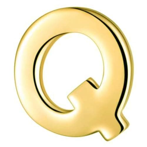 Staligue Gold Initial Bracelet 18K Gold Plated Stainless Steel Coin Disc Engagement