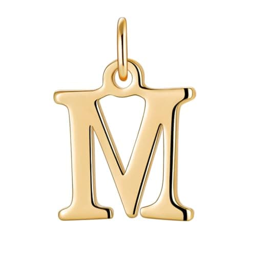 Turandoss Dainty 18K Gold Plated Initial Bracelet