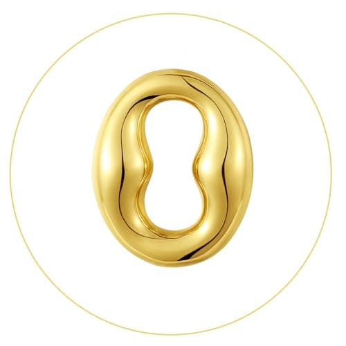 KissYan 14K Gold Plated Beaded Initial Bracelets A-Z Dainty Jewelry
