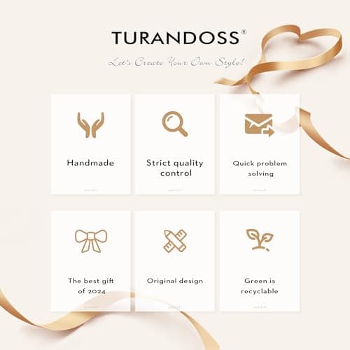 Turandoss Gold Plated Initial Bracelets for Women Trendy Jewelry Gifts