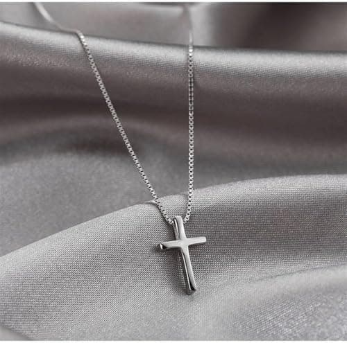 Nishchay Cross Pendant Necklace | Stainless Steel | Durable, Minimalist Jewelry for All