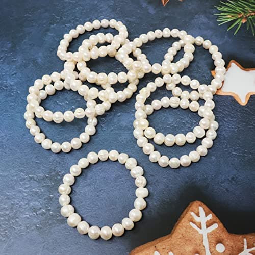 Honbay Simple Fresh Water Pearl Bracelet - Valentine's Day, Thanksgiving, Christmas & Birthday Gift