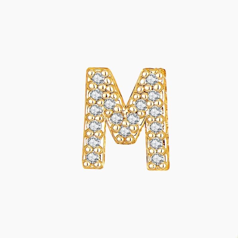 Turandoss Personalized Gold Initial Charm Pearl Bracelets for Girls & Teen Bridesmaids