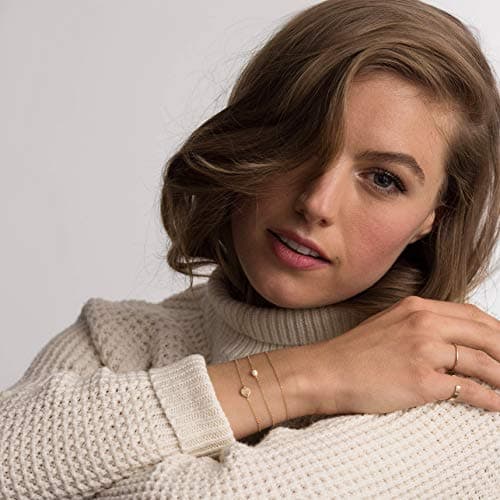 Aobei Pearl Gold Chain Bracelet for Women