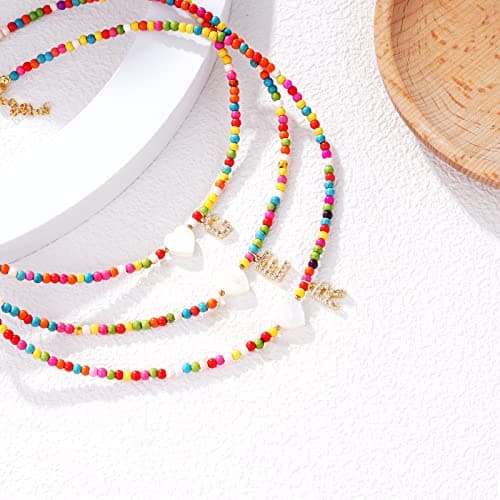 MJartoria Colorful Shell Choker Necklace for Women