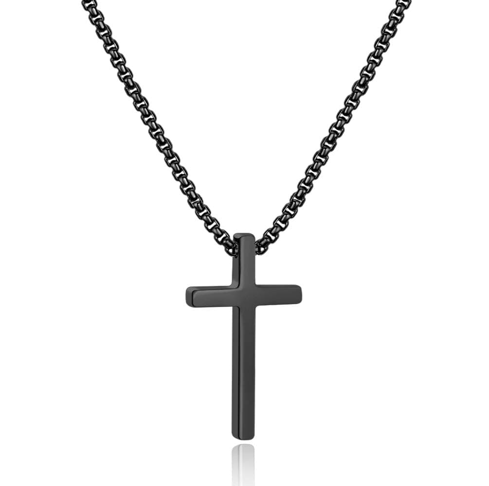 Ursteel Cross Necklace for Men