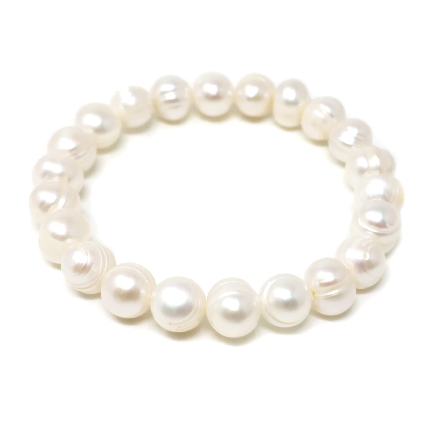 Honbay Simple Fresh Water Pearl Bracelet - Valentine's Day, Thanksgiving, Christmas & Birthday Gift