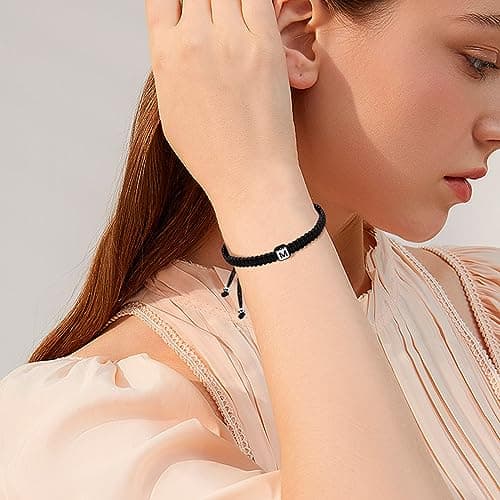 Summertime Love Initial Bracelets for Couples & Teen Boys & Girls