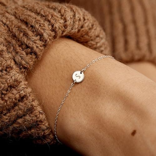 Personalized Initial Bracelet for Women