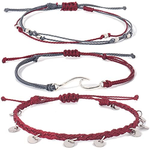 Lynnaneo WaterProof Stainless Steel Coin Anklet Boho Jewelry for Women