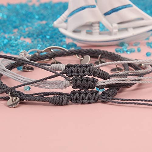 Lynnaneo WaterProof Stainless Steel Coin Anklet Boho Jewelry for Women
