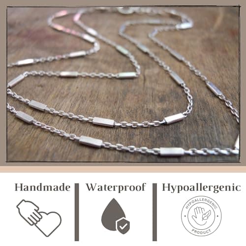 Annika Bella 925 Sterling Silver Adjustable Anklet for Women