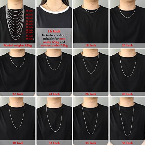 HolyFast Stainless Steel Twist Chain Necklace for Men & Women