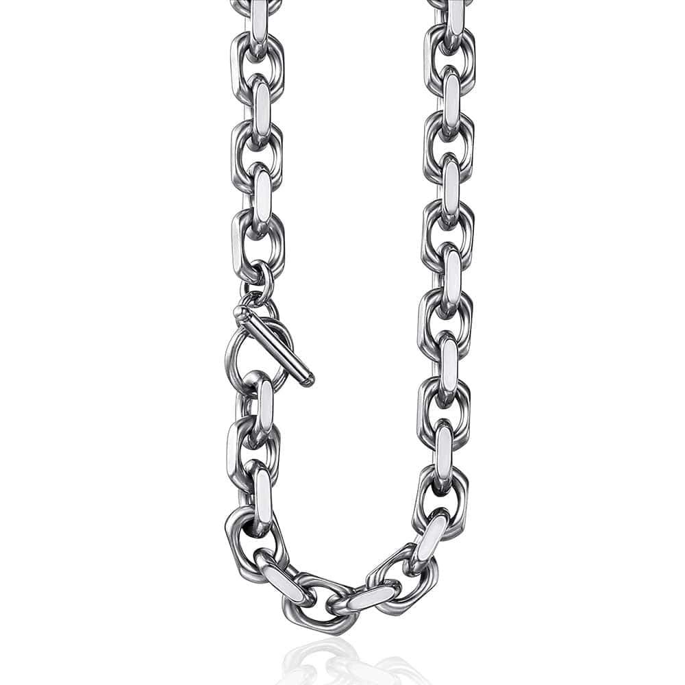 Trendsmax Stainless Steel Necklace - 18-26 inch Rolo Link Chain