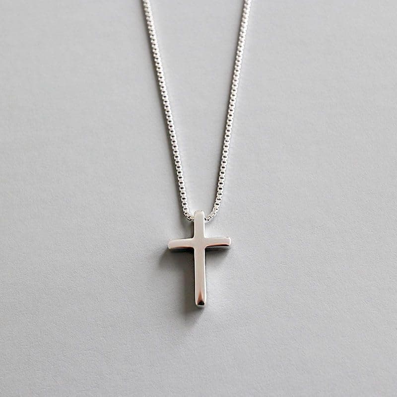 Nishchay Cross Pendant Necklace | Stainless Steel | Durable, Minimalist Jewelry for All
