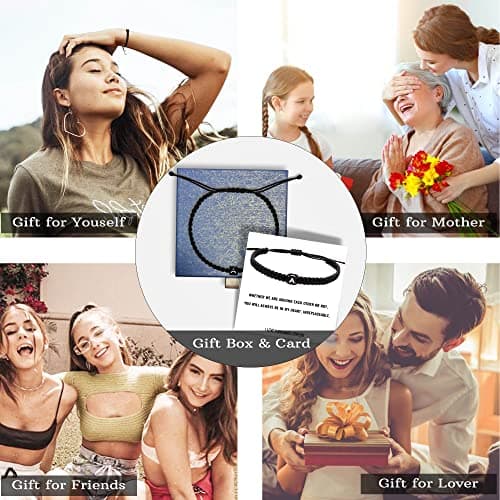 Nymerianoble Initial Bracelets for Women, Men & Teen Girls