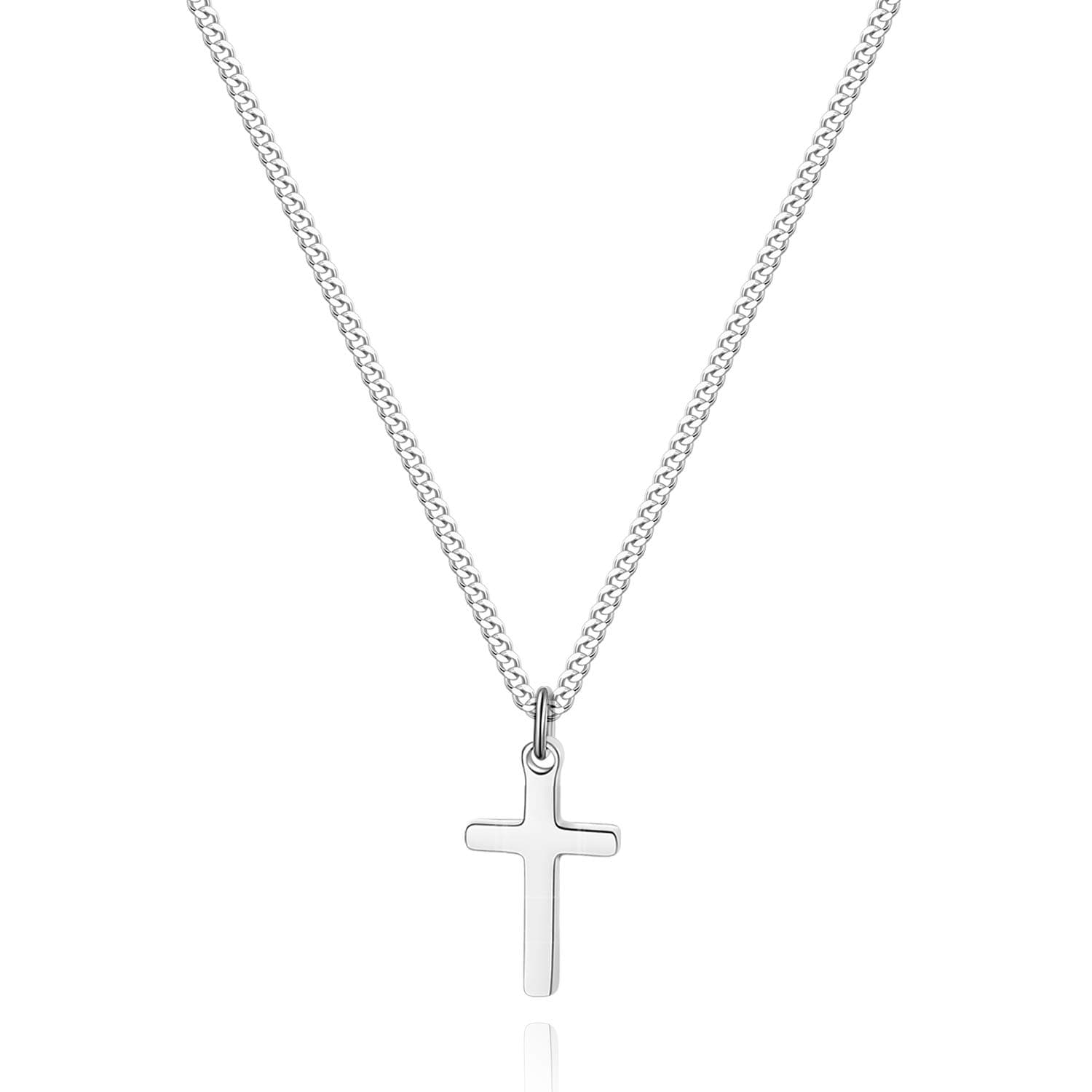 Joxevyia Cross Necklace - 14K Gold Filled Stainless Steel for Men & Women