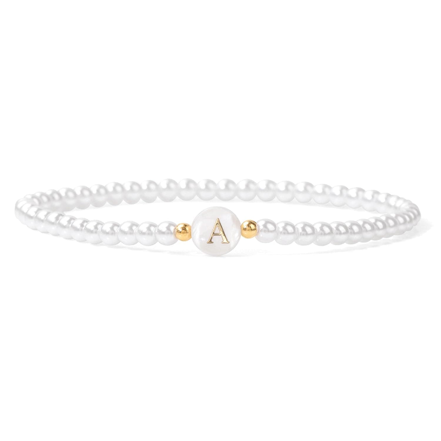 Personalized Letter Charm Bracelet for Women